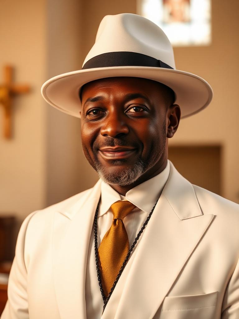 Pastor's White Suit