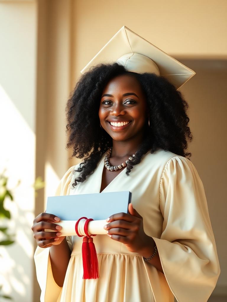 Classic Ivory Grad Dress
